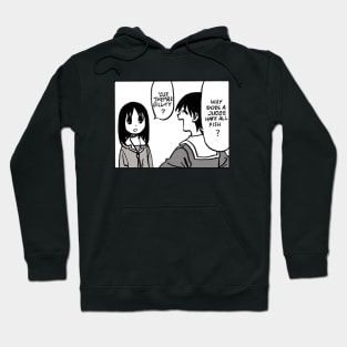 Mudwizard draws why judge hates fish riddle panel aka osaka best girl / azumanga daioh Hoodie